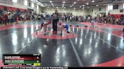 80 lbs Round 3 - Elaine Sommer, Victory School Of Wrestling vs Maria Schachtner, Victory School Of Wrestling