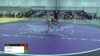 115 lbs Consolation - Zendell Oribello, Team Honey Badgers vs Sophia Smith, Arizona Girls Wrestling