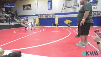 45 lbs Consi Of 4 - Baylor Shadwick, Berryhill Wrestling Club vs Logan Burris, Skiatook Youth Wrestling