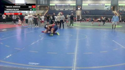 184 lbs 3rd Place Match - Ronald Black, Liberty U vs Brock Johnson, Huntingdon