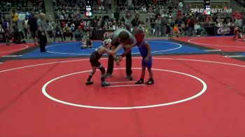 40 lbs Round Of 16 - Preston Watkins, Chaparral Kids Wrestling Club vs Easton Klinglesmith, Perry Wrestling Academy