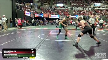 Champ. Round 1 - Grant Holen, Manhattan vs Reuben Kinzer, Powder River Co. (Broadus)