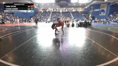 157 lbs Cons. Round 6 - Justin Lowery, Loudon County vs Zane Leitzel, Archbishop Spalding
