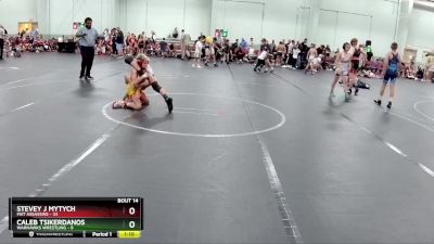 76 lbs Round 4 (8 Team) - Stevey J Mytych, Mat Assassins vs Caleb Tsikerdanos, Warhawks Wrestling