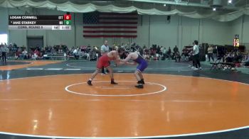 174 lbs Cons. Round 5 - Logan Cormell, Otterbein University vs Jake Starkey, Mount Union