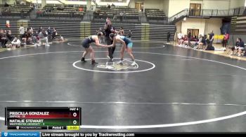 143 lbs Round 1 (8 Team) - Priscilla Gonzalez, Simpson vs Natalie Stewart, Westminster University