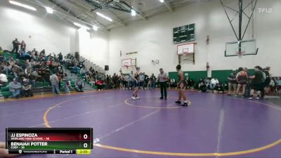 144B Round 3 - Jj Espinoza, Worland High School vs Benaiah Potter, Cody