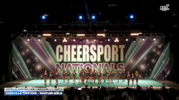 Knoxville Twisters - Weather Girls [2026 L3 Junior - D2 - Medium Day 1] 2026 CHEERSPORT National All Star Cheerleading Championship