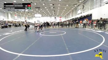 106 lbs Cons. Round 2 - Kaden Bush, Homer Wrestling Club vs Alexander Grovenger, Club Not Listed