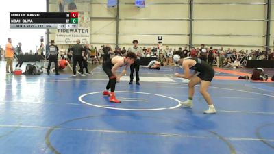 132 lbs Round Of 128 - Dino De Marzio, RI vs Noah Oliva, NY