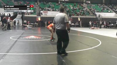 1-5A 138 Cons. Round 2 - Claire Roberson, J.B. Pennington vs Je`net Burt, Shoals Christian School