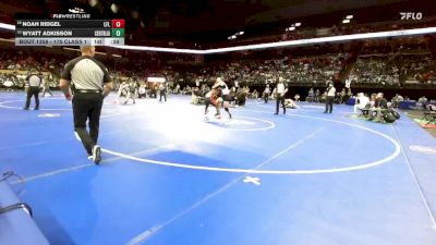 175 Class 1 lbs Cons. Semi - Noah Ridgel, Lift For Life Academy Charter vs Wyatt Adkisson, Centralia