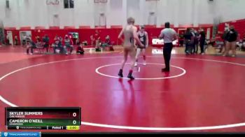 138 lbs Quarterfinal - Cameron O`Neill, Stanwood vs Skyler Summers, Oak Harbor