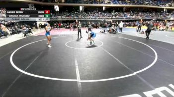 5A 152 lbs Champ. Round 1 - Chioma Nwaigbo, Frisco vs Kassie Berry, La Vernia