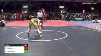 130 lbs Quarterfinal - Piper Cadden, Valiant College Prep vs Hailey Chapman, Outlaw