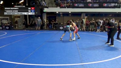 105 lbs Champ. Rd Of 16 - Ethan Rafferty, Ohio Crazy Goats vs Gideon Ayers, The Wrestling Academy