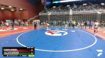 149 lbs Semifinal - Elijah Black, Camel Kids Wrestling vs Lane Rumsey, Cowboy Kids Wrestling Club