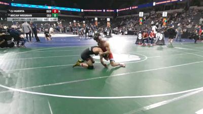 138 lbs Round Of 16 - Cj Huerta, Buchanan (CS) vs Micah Wegman, Calabasas (SS)