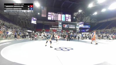 125 lbs Cons. Sub-rd Of 16 - Meredith Greenslade, OH vs Addison Bernstein, CA