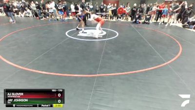 170 lbs Champ. Round 2 - Aj Slover, Washington vs Jay Johnson, WA