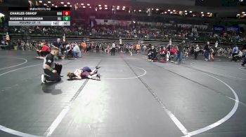 53 lbs Round Of 16 - Charles Obhof, Ridgewood vs Eugene Geissinger, Del Val Wildcats