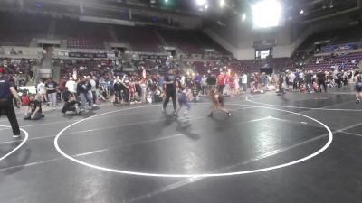 77.6-79.6 lbs Champ. Round 3 - Clarke Almanza, Sisters On The Mat vs Amelia Guillen, Wrecking Crew Wrestling Club