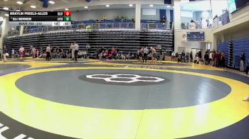 215 lbs 7th Place Match - Eli Berner, Ayersville vs Braylin Freels-aller, Bluffton