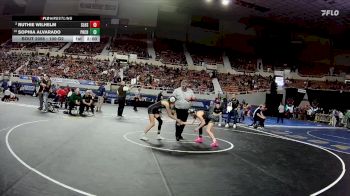 100-D2 Quarterfinal - Sophia Alvarado, Phoenix Christian vs Ruthie Wilhelm, Show Low High School