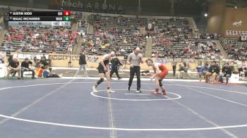 138 lbs Champ. Round 2 - Isaac Richards, Woodford County vs Justin Kidd, Dixie Heights