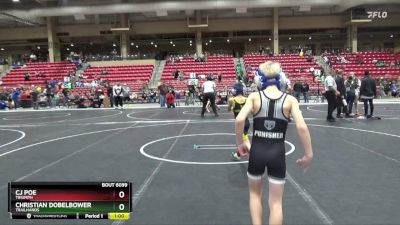 61 lbs Semifinal - Cj Poe, Triumph vs Christian Dobelbower, Trailhands