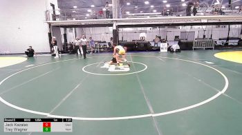 125A lbs Consi Of 4 - Jack Kazalas, Gladiators/quaker Valley vs Trey Wagner, Northampton