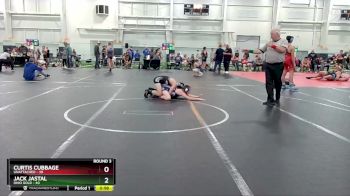 100 lbs Round 3 - Curtis Cubbage, Unattached vs Jack Jastal, Ohio Gold