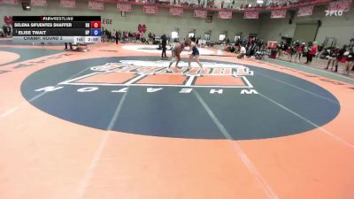 145 A Champ. Round 2 - Elise Twait, University Of Providence vs Selena Sifuentes Shaffer, Sacred Heart