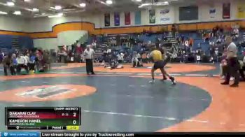 141 lbs Champ. Round 2 - Kameron Hanel, Augustana College vs Dakarai Clay, Wisconsin-Whitewater