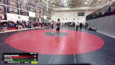 164-166 lbs Round 2 - David Naymark, Regis Jesuit vs Kyle Lee, Ralston Valley