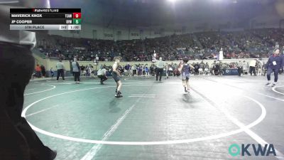 64 lbs Consi Of 8 #1 - Fabian Jaramillo, OKC Saints Wrestling vs Ezekiel Fee, Enid Youth Wrestling Club