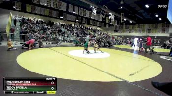 59 lbs Quarterfinal - Evan Strathman, Temecula Valley Wrestling Club vs Teddy Padilla, Poway Elite