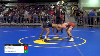 Match - Kyle Waterman, Pa vs Maximo Renteria, Ca