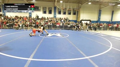 165 lbs Semifinal - Luke Driscoll, Bridgewater-Raynham vs Joseph Baker, Beverly