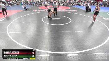 167 lbs Champ. Round 3 - Donald Hostler, Hoopa Valley High School vs Hakeem Salemi, Granada High School