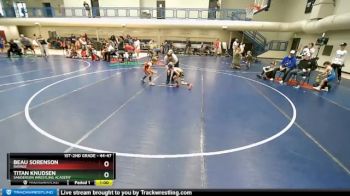 44-47 lbs Round 1 - Titan Knudsen, Sanderson Wrestling Academy vs Beau Sorenson, Ravage