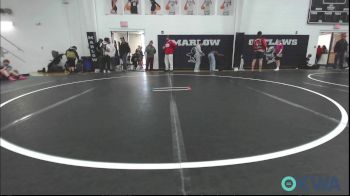 37 lbs Semifinal - Sean Rodriguez, Chickasha Youth Wrestling vs Jaxtyn Roman, L-Town Titans
