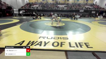 126 lbs Round Of 64 - Beau Bacon, St. Mark's School Of Texas vs Matthew Loose, Nobles