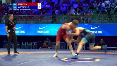 77 kg 1/8 Final - Alexandru Solovei, Moldova vs Derek Matthews, United States