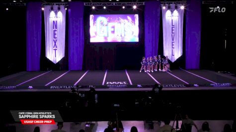 Cape Coral Gem Athletics - Sapphire Sparks [2025 USASF Cheer-Prep] 2025 Next Level Nationals