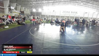 92 lbs Round 3 (4 Team) - Blake Bentley, Team Champs vs Trayl Moat, South Central Utah