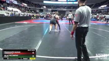 1A-4A 285 Champ. Round 1 - Travaunte Dumas, Thomasville HS vs Silas Mccarthy, Brooks