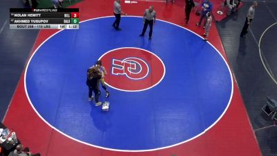 110 lbs Round Of 32 - Nolan Hewitt, Bellwood Antis vs Akhmed Yusupov, Baldwin