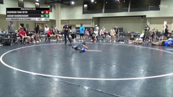 65 lbs Round 5 (6 Team) - Adam Rasmussen, RWA vs Hudson Van Wyk, Moyer Elite