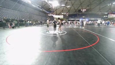 160 lbs Cons. Semi - Diego Garcia, Omak Wrecking Crew vs Brayden Wopperer, Port Angeles Wrestling Club